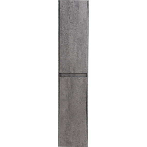 Пенал подвесной BelBagno KRAFT-1600-2A-SC-CG-L 33 см, Cemento Grigio - фото 