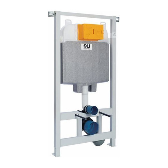 Инсталляция для унитаза Oli 74 601801mNa00 (кнопка смыва Narrow, хром глянец) - фото 3