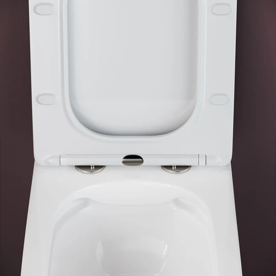 Инсталляция с подвесным унитазом Ceramicanova Metric Rimless CN3007_1002B_1000 - фото 7