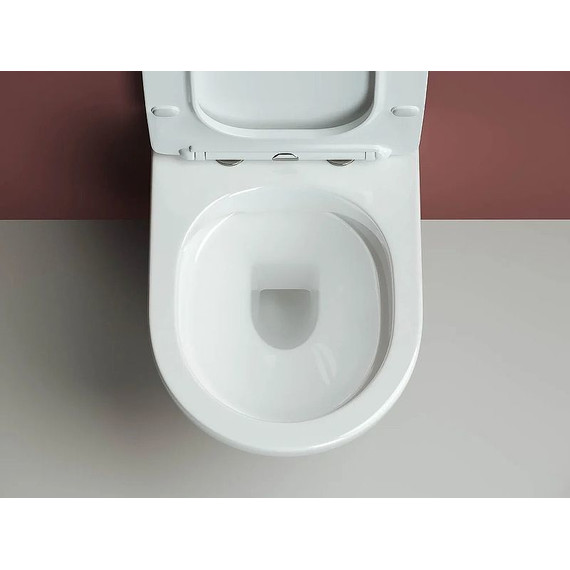 Инсталляция с подвесным унитазом Ceramicanova Forma Rimless CN3009_1001CH_1000 - фото 8