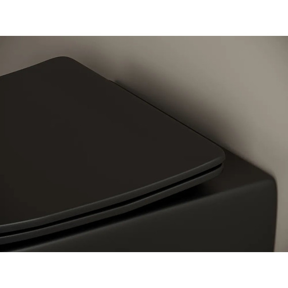 Инсталляция с подвесным унитазом Ceramicanova Metropol Rimless CN4002MB_1001CH_1000 - фото 8