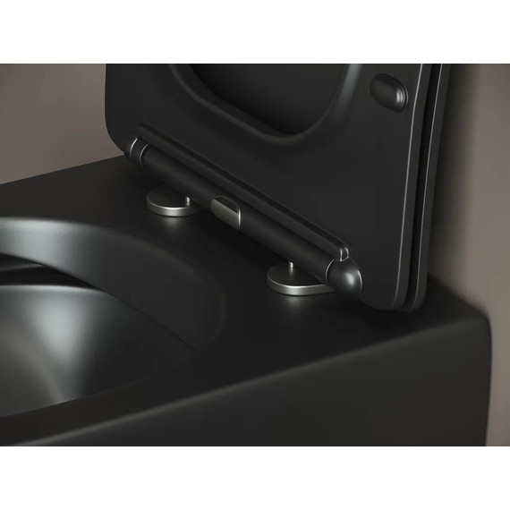 Инсталляция с подвесным унитазом Ceramicanova Metropol Rimless CN4002MB_1002B_1000 - фото 9