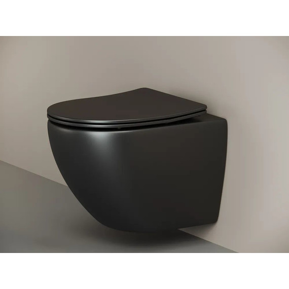 Инсталляция с подвесным унитазом Ceramicanova Metropol Rimless CN4002MB_1002B_1000 - фото 5