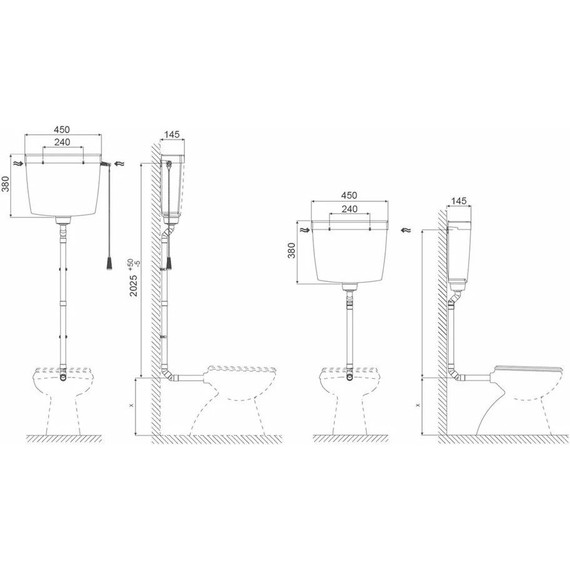 Смывной бачок Oli Style 440141 - фото 2