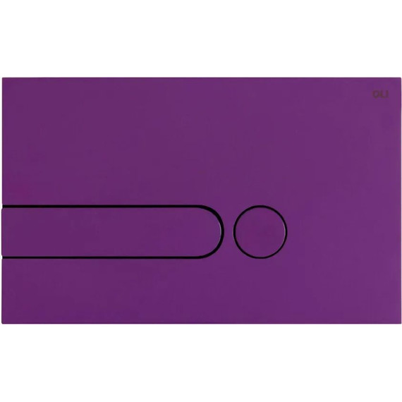 Кнопка смыва Oli I-Plate (механическая) 670003, пурпурный - фото 