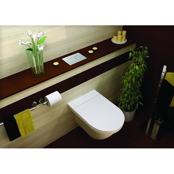 Кнопка смыва Oli Karisma (пневматическая) 641006, хром матовый - фото 2