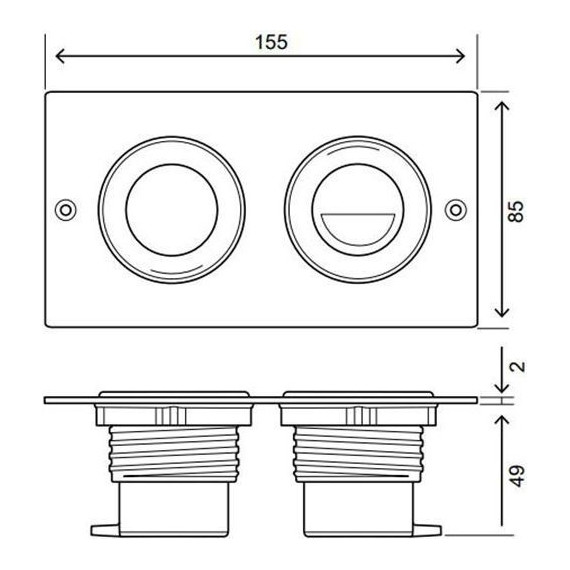 Кнопка смыва Oli Mini Trend (пневматическая) 605294, хром глянцевый - фото, картинка 3 Кнопка смыва Oli Mini Trend (пневматическая) 605294, хром глянцевый - фото 3