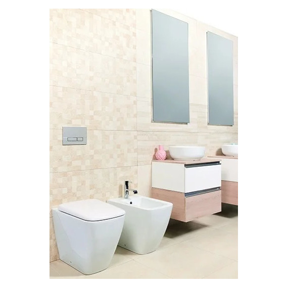 Кнопка смыва Oli Narrow Olipure (механическая) 148302, хром матовый - фото 3