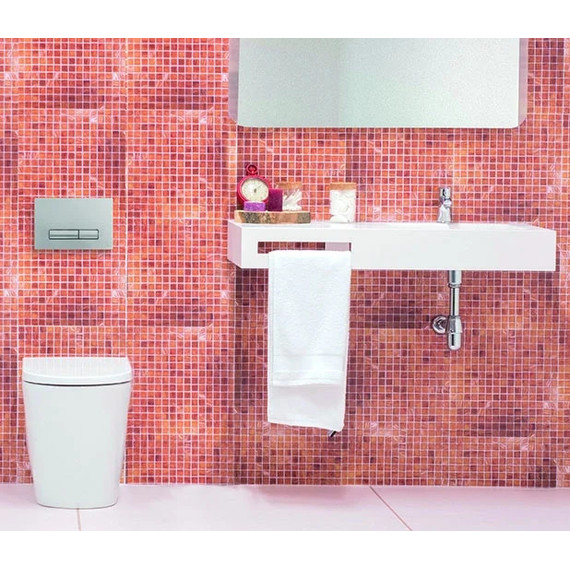 Кнопка смыва Oli Glam OLIpure (механическая) 139180, хром матовый - фото 2