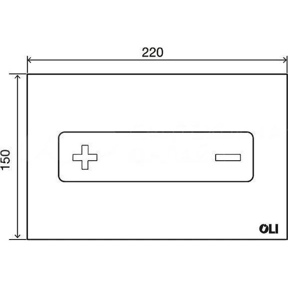 Кнопка смыва Oli Oceania (механическая) 054561, хром глянцевый - фото, картинка 3 Кнопка смыва Oli Oceania (механическая) 054561, хром глянцевый - фото 3