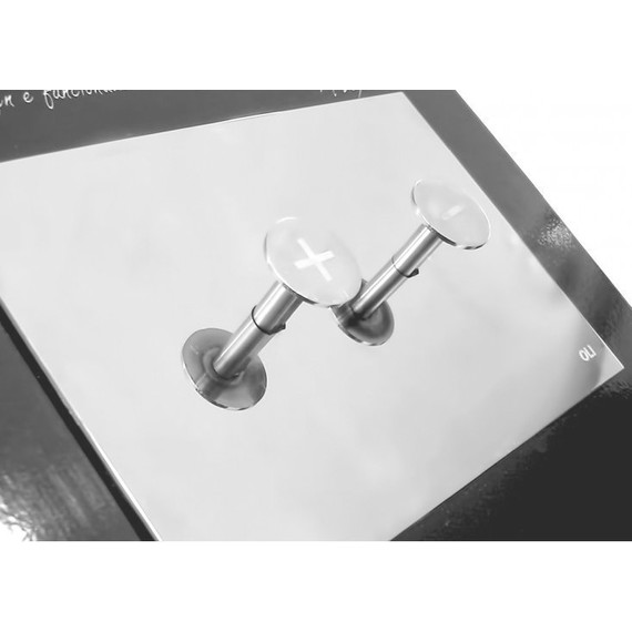 Кнопка смыва Oli Trumpet (пневматическая) 046199, хром глянцевый - фото, картинка 3 Кнопка смыва Oli Trumpet (пневматическая) 046199, хром глянцевый - фото 3