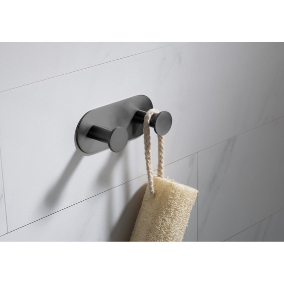 Двойной крючок Timo Saona 13014/18, цвет чёрное золото - фото 2