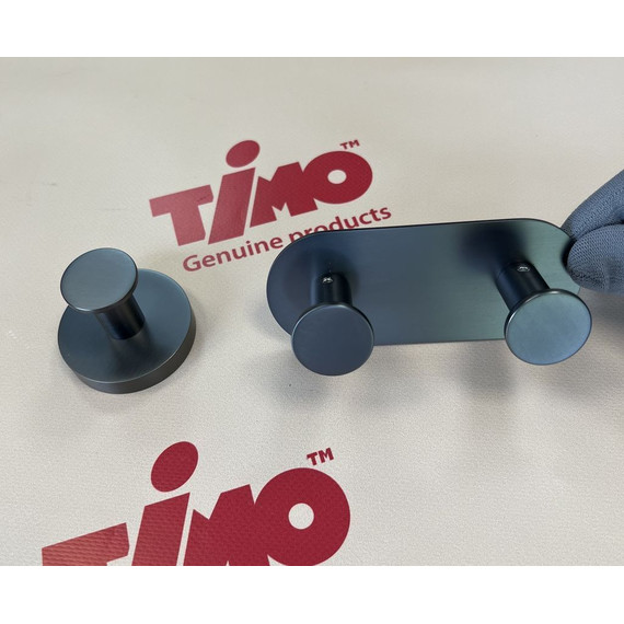 Двойной крючок Timo Saona 13014/18, цвет чёрное золото - фото 7