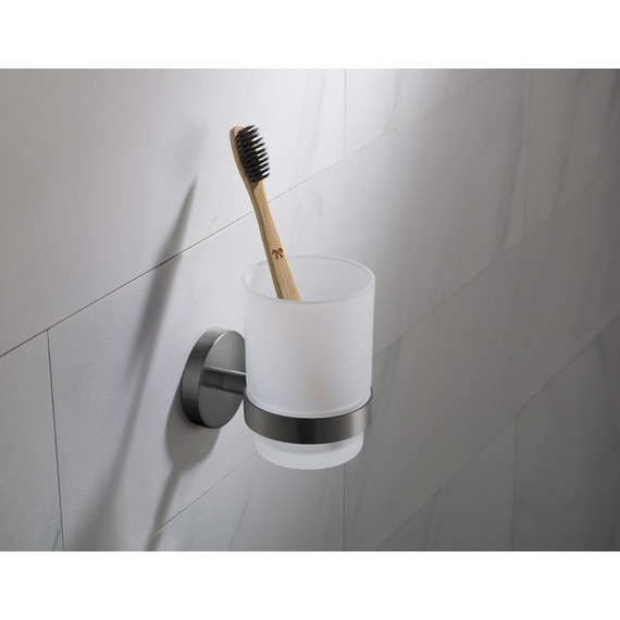 Стакан для зубных щеток Timo Saona 13031/18, цвет чёрное золото - фото 2