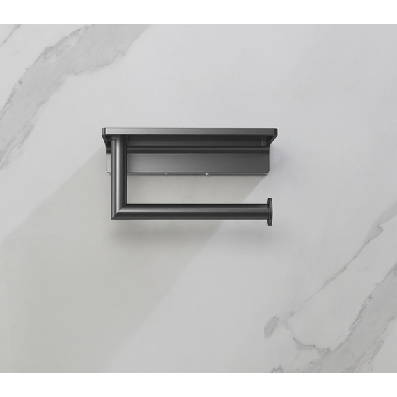 Держатель для туалетной бумаги Timo Selene 13043/18, чёрное золото - фото 3