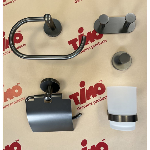 Полотенцедержатель Timo Saona 13050/18, цвет чёрное золото - фото 5