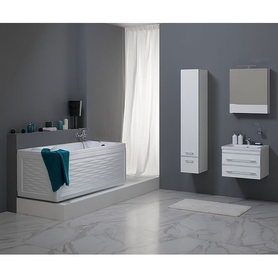 Пенал подвесной Aquanet Верона 30 см 187781 L, белый - фото 2