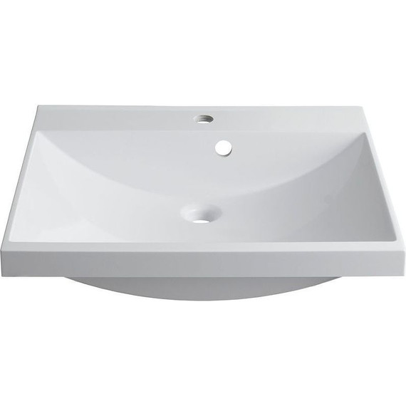 Тумба подвесная с раковиной Aquanet Верона 58 см 272423 (раковина Нота 58) белый матовый - фото 2