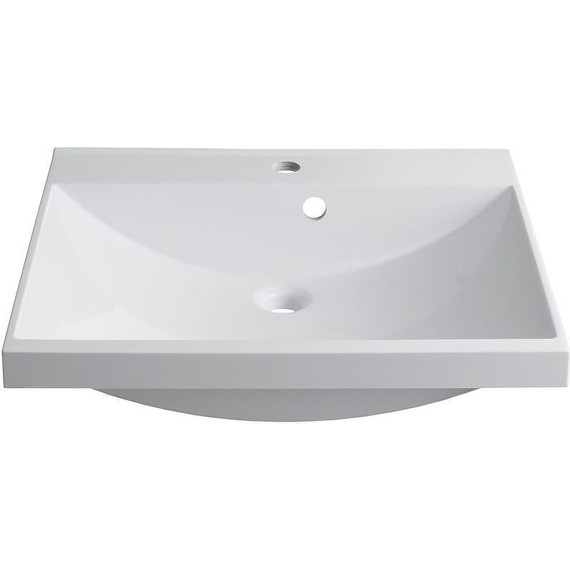 Тумба напольная с раковиной Aquanet Верона 58 см 178253 (3 ящика) белый - фото 2