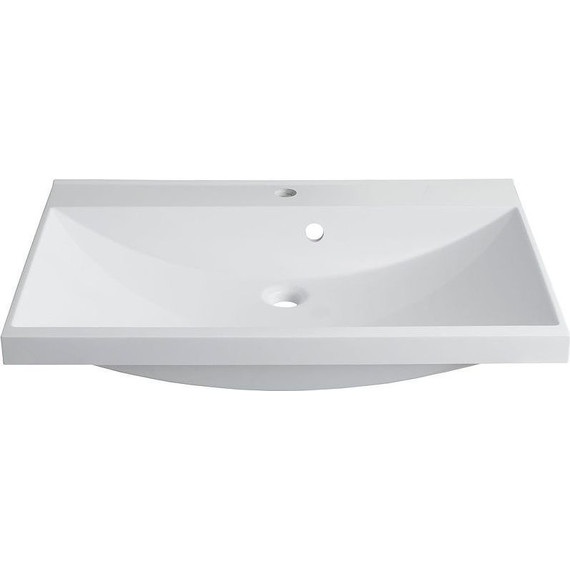 Тумба напольная с раковиной Aquanet Верона 90 см 178470 (3 ящика) белый - фото 2