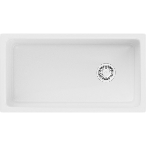 Кухонная мойка Omoikiri Tokara 88 WH-Glossy 4993867, белый глянцевый - фото 