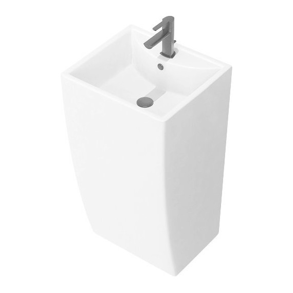 Раковина напольная Azario Comella 48 см AZ-314 - фото, картинка 2 Раковина напольная Azario Comella 48 см AZ-314 - фото 2