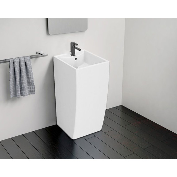 Раковина напольная Azario Comella 48 см AZ-314 - фото, картинка 5 Раковина напольная Azario Comella 48 см AZ-314 - фото 5