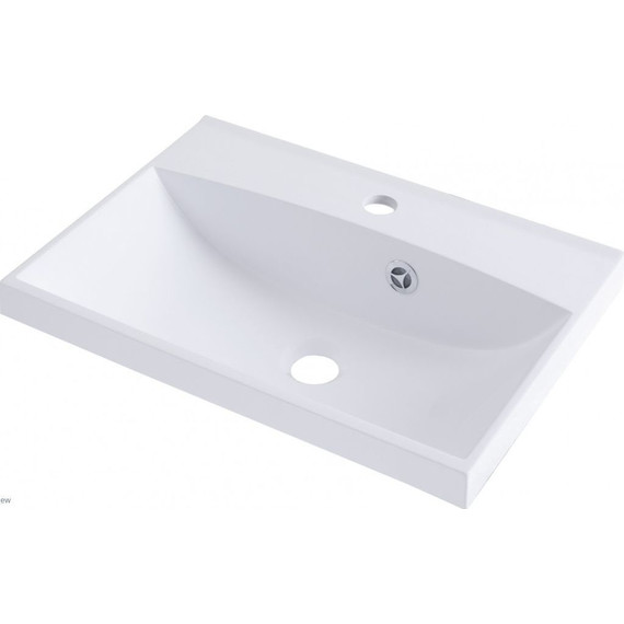 Тумба подвесная с раковиной Aquanet Верона 50 см 272425 (раковина Нота 50) белый матовый - фото 2