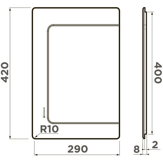 Разделочная доска Omoikiri CB-Basic-400 WD 4999104, дуб - фото 2