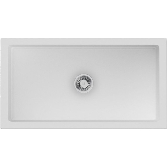 Кухонная мойка Omoikiri Mikura 83 WH-Glossy 4993259, белый глянцевый, Цвет производителя: белый глянцевый - фото 