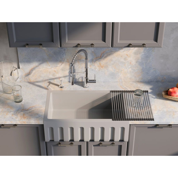 Кухонная мойка Omoikiri Mikura 76 WH-Glossy 4993258, белый глянцевый, Цвет производителя: белый глянцевый - фото 3