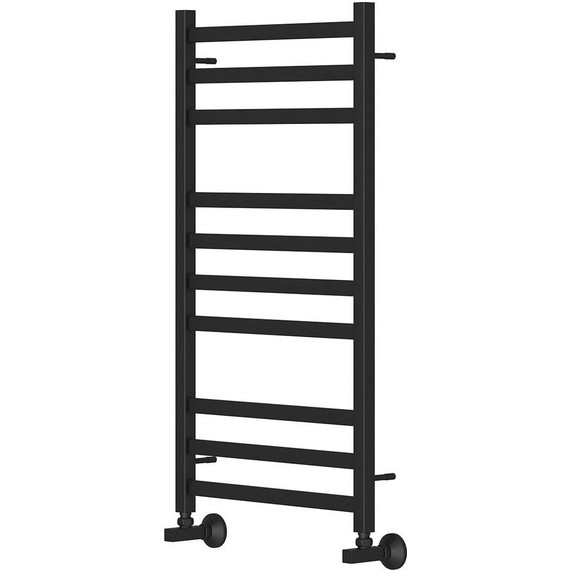 Полотенцесушитель водяной Point Меркурий П10 500x1000 мм PN83150B, чёрный - фото 2