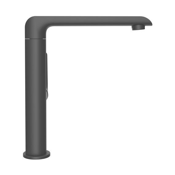Смеситель для раковины высокий Ravak Flat - FL 016.20 X070174, чёрный матовый - фото 2