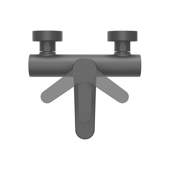 Смеситель для ванны Ravak Puri X070185, чёрный матовый - фото 2