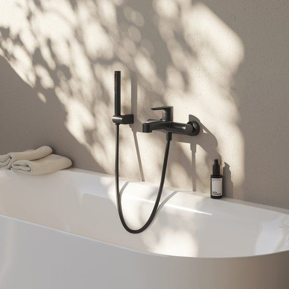 Смеситель для ванны Ravak Puri X070185, чёрный матовый - фото 5