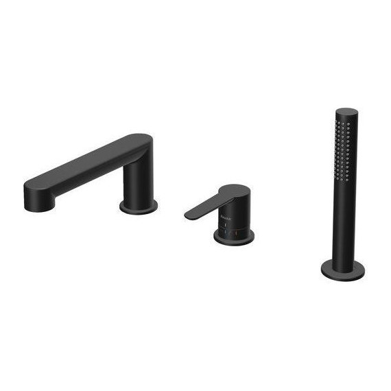 Смеситель для ванны Ravak Puri X070186, чёрный матовый - фото 2