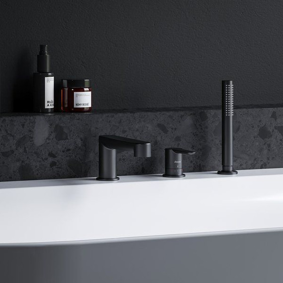 Смеситель для ванны Ravak Puri X070186, чёрный матовый - фото 3