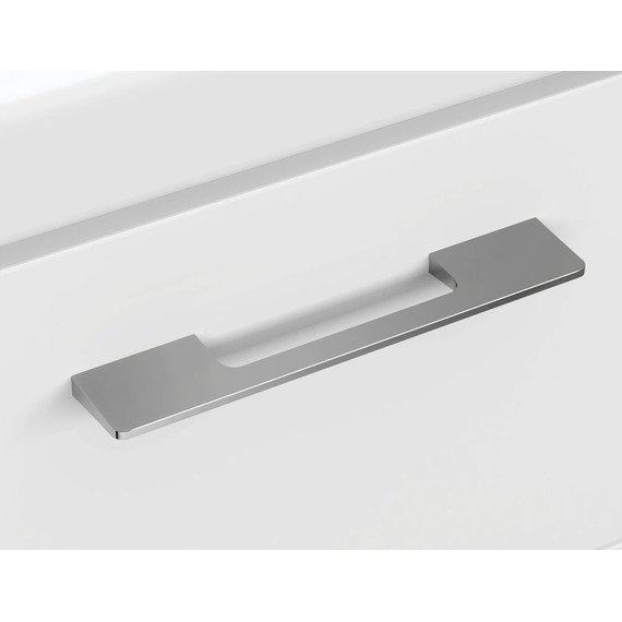 Тумба подвесная с раковиной Cersanit Lara 60 см 64133, 2 ящика, белый - фото, картинка 6 Тумба подвесная с раковиной Cersanit Lara 60 см 64133, 2 ящика, белый - фото 6