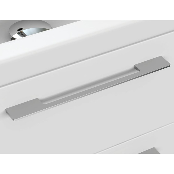 Тумба подвесная с раковиной Cersanit Lara 80 см 64137, 2 ящика, белый - фото, картинка 5 Тумба подвесная с раковиной Cersanit Lara 80 см 64137, 2 ящика, белый - фото 5