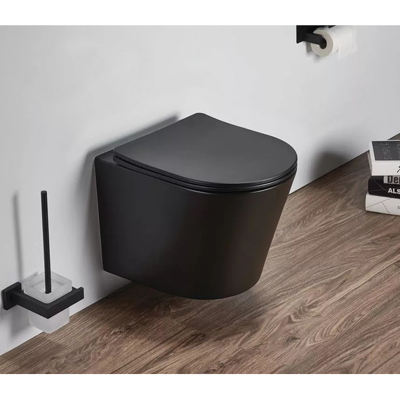 Инсталляция Aquatek Standart 50 с подвесным безободковый унитазом Azario Teramo - фото 4