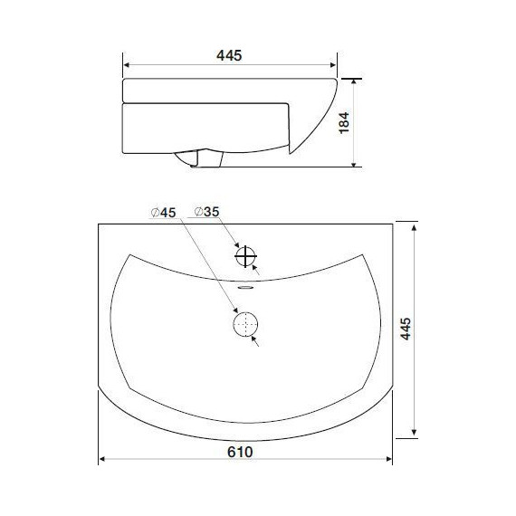 Тумба напольная с раковиной Mirsant Оптима 60 см, белый - фото, картинка 9 Тумба напольная с раковиной Mirsant Оптима 60 см, белый - фото 9