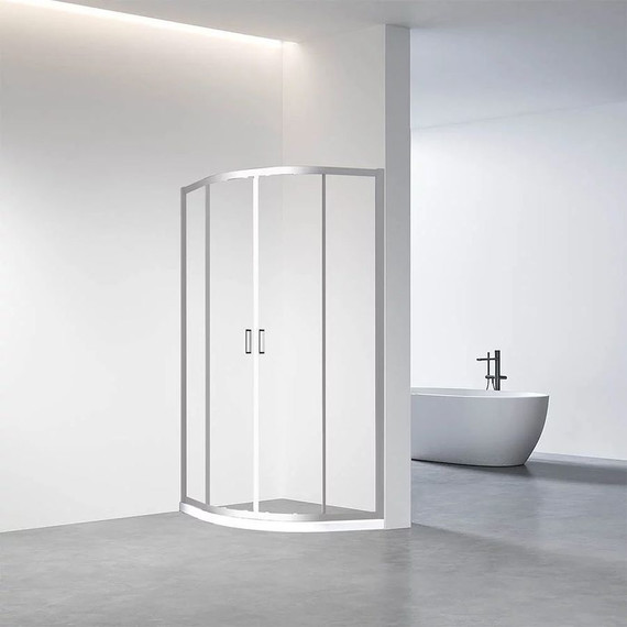 Душевое ограждение Veconi Rovigo 90 см RV01-90-01-C7, хром/прозрачное - фото 3