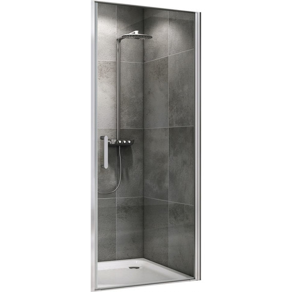 Душевая дверь Abber Sonnenstrand 100 см AG04100, хром/прозрачное - фото 3