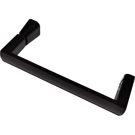 Душевая дверь Abber Schwarzer Diamant 100 см AG30100B5, черный/прозрачное - фото 3