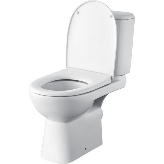 Унитаз-компакт Roca Access 34P23900Y с крышкой микролифт (косой выпуск) - фото, картинка 3 Унитаз-компакт Roca Access 34P23900Y с крышкой микролифт (косой выпуск) - фото 3