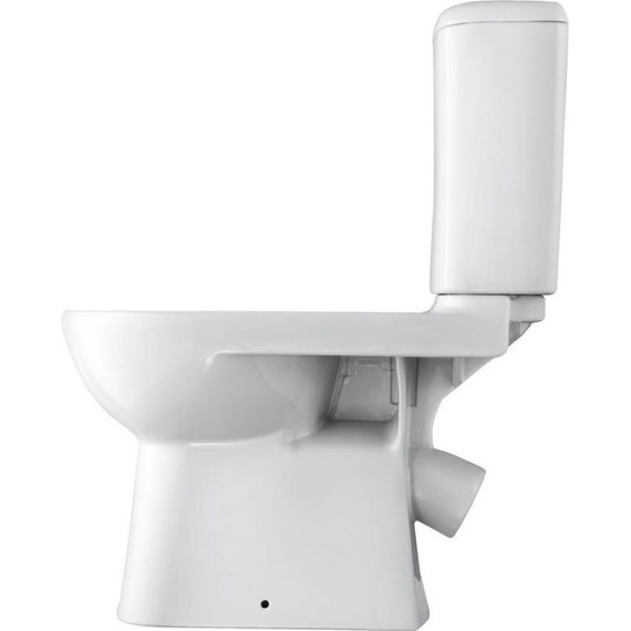 Унитаз-компакт Roca Access 34P23900Y с крышкой микролифт (косой выпуск) - фото, картинка 4 Унитаз-компакт Roca Access 34P23900Y с крышкой микролифт (косой выпуск) - фото 4