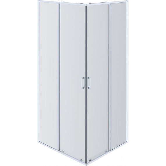 Душевое ограждение Aquatek 90x90 см AQ ARI KV 09020CH, хром/прозрачное - фото 