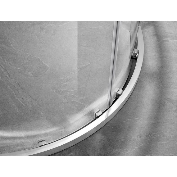 Душевое ограждение Aquatek 100x100 см AQ ARI RO10020CH, хром/прозрачное - фото 4