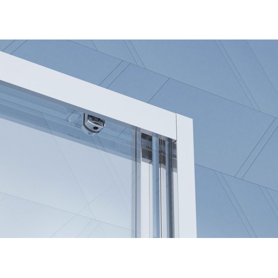 Душевое ограждение BelBagno 120x90 см DUE-AH-1-120/90-C-CR, хром/прозрачное - фото 5