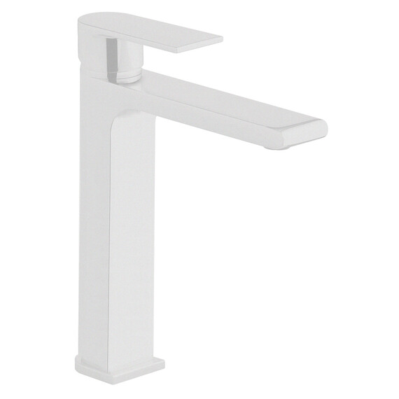 Смеситель для раковины высокий Azario Delano AZ-158445526, белый, Цвет производителя: белый - фото 